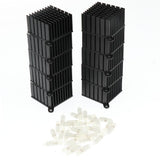 Max Maxb 38x38x23mm Aluminum Heat Sink Heatsink Cooler Fin, LED Amplifier Transistor