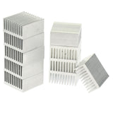 Max 40x40x20mm Aluminum Heat Sink Heatsink Cooler Fin, LED Amplifier Transistor