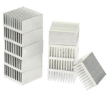 Max 40x40x20mm Aluminum Heat Sink Heatsink Cooler Fin, LED Amplifier Transistor