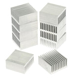 Max 40x40x20mm Aluminum Heat Sink Heatsink Cooler Fin, LED Amplifier Transistor