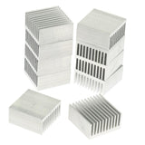 Max 40x40x20mm Aluminum Heat Sink Heatsink Cooler Fin, LED Amplifier Transistor