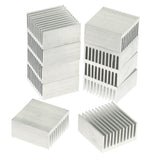 Max 40x40x20mm Aluminum Heat Sink Heatsink Cooler Fin, LED Amplifier Transistor