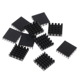 Max 10 Pieces GPU CPU Thermal Heatsink Pad, 19x19x5mm, Aluminum Alloy
