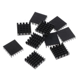 Max 10 Pieces GPU CPU Thermal Heatsink Pad, 19x19x5mm, Aluminum Alloy