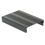 Max Extruded Aluminum Enclosure PCB Cooling Flat Box Case DIY 100x76x35mm Black