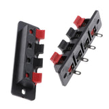 Max 4-Pin Speaker Clip Connector Clip Audio Clip 64.8mm x 19.7mm/2.55x0.76inch