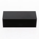 Max NVMe M.2 SSD Aluminum Heatsink Solid State Drive Cooler Cooling Fin - Black