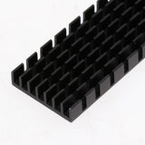 Max Aluminum Cooling Heatsink w Thermal Pad For N80 NVME M.2 NGFF 2280 PCI-E SSD