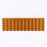 Max Aluminum M.2 2280 SSD Cooling Kit Heatsink Cooler with Thermal Pad - Golden