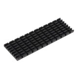 Max M.2 2280 SSD Aluminum Heatsink Solid State Drive Cooler Cooling Fin - Black