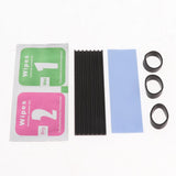 Max M.2 2280 NVME SSD Solid State Drive Heat Sink Thermal Pad Set Cooling Kit