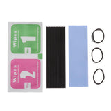 Max M.2 2280 NVME SSD Solid State Drive Heat Sink Thermal Pad Set Cooling Kit