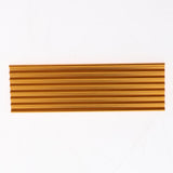 Max M.2 2280 NVME SSD Solid State Drive Heat Sink Thermal Pad Cooling Set Golden
