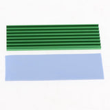 Max M.2 2280 NVME SSD Solid State Drive Heat Sink Thermal Pad Cooling Set Green