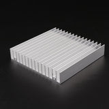 Max 100x100x18mm Aluminum Heatsink Heat Sink Cooler Cooling For CPU IC LED Power