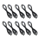 Max 10 Pieces USB 2.0 Printer Scanner Cable USB Type A Male to B Male 0.3meter
