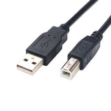 Max 10 Pieces USB 2.0 Printer Scanner Cable USB Type A Male to B Male 0.3meter