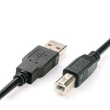 Max 10 Pieces USB 2.0 Printer Scanner Cable USB Type A Male to B Male 0.3meter