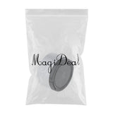Max 35mm Metal Screw Lens Hood for 35mm f1.7 50mm f1.4 CCTV TV +46mm Lens Cap Silver