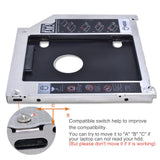 Max SSD 2.5" 960GB Hard Drive SATA3 for Laptop Desktop PC + 9.5mm Bracket Tray