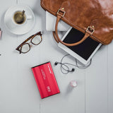 Maxbell 2.5 inch 500GB USB 3.0 Mobile Disk External Hard Drive for PC Computer Red