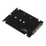 Max MSATA/M.2(NGFF) to SATA Adapter Card, 2-in-1 SATA 15+7Pin Board Adapter