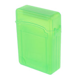 Max 2.5 Inch SSD Hard Disk Drive Protection Storage Box Case Double-deck Green