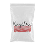 Max German Keyboard Protective Film Cover for Macbook European Version 13/15-Red