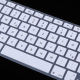 Max German Phonetic Keyboard Protective Film for 13/15inch Macbook   white