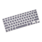 Max German Phonetic Keyboard Protective Film for 13/15inch Macbook   silver gray