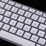 Max German Phonetic Keyboard Protective Film for 13/15inch Macbook   silver gray