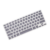 Max German Phonetic Keyboard Protective Film for 13/15inch Macbook   silver gray