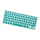 Max German Phonetic Keyboard Protective Film for 13/15inch Macbook   white blue