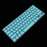 Max German Phonetic Keyboard Protective Film for 13/15inch Macbook   white blue