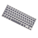 Max Danish 12 Keyboard Protective Film for 13.3 inch 15pro Macbook silver gray