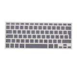 Max Danish 12 Keyboard Protective Film for 13.3 inch 15pro Macbook silver gray