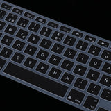 Max Spanish Phonetic Keyboard Protective Film Cover for 13 inch Macbook - Black