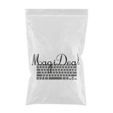 Max Spanish Phonetic Keyboard Protective Film Cover for 13 inch Macbook - Black