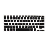 Max Spanish Phonetic Keyboard Protective Film Cover for 13 inch Macbook - Black
