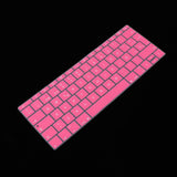 Max Spanish Phonetic Keyboard Protective Film for 12 inch Macbook pink
