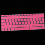 Max Spanish Phonetic Keyboard Protective Film for 12 inch Macbook pink