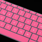 Max Spanish Phonetic Keyboard Protective Film for 12 inch Macbook pink