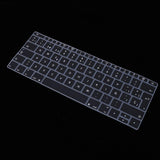 Max Spanish Phonetic Keyboard Protective Film for 12 inch Macbook black