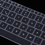 Max Spanish Phonetic Keyboard Protective Film for 12 inch Macbook black