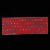 Max Spanish Phonetic Keyboard Protective Film for 12 inch Macbook red