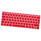 Max Spanish Phonetic Keyboard Protective Film for 12 inch Macbook red