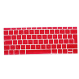 Max Spanish Phonetic Keyboard Protective Film for 12 inch Macbook red