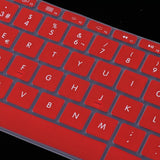 Max Spanish Phonetic Keyboard Protective Film for 12 inch Macbook red