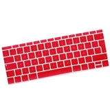 Max Spanish Phonetic Keyboard Protective Film for 12 inch Macbook red