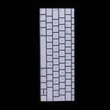 Max Spanish Phonetic Keyboard Protective Film for 12 inch Macbook silver